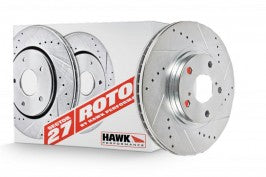 Hawk Performance Sector 27 Rotor Audi Front
