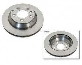 OEM Front Brake Rotor Set for Power Kit Upgrade Porsche Cayenne Turbo 04-10