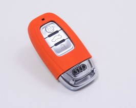 Agency Power Orange Rubber Key FOB Protection Case Audi B8 Models 10-14