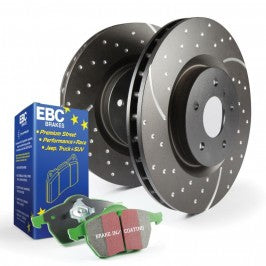 EBC Brakes DP2680+GD167 Volkswagen Rear