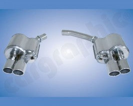 Cargraphic Silencer Set Including S5 Rear Lower Valance Insert Sound Audi A5|S5 8K Mk2 All Engines with S-Line Exterior 08-16