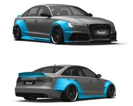 Clinched Flares Widebody Kit without Ducktail Spoiler Audi A6 | RS6 C7 12-18